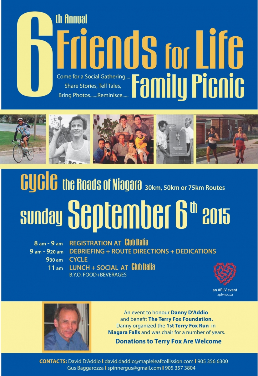 6th Annual Danny D'Addio Memory Ride